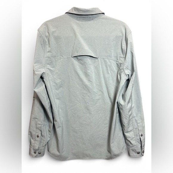 Royal Robbins Performance Button Up Shirt Men's M UV Quick Dry Outdoor Gorpcore - Picture 2 of 12